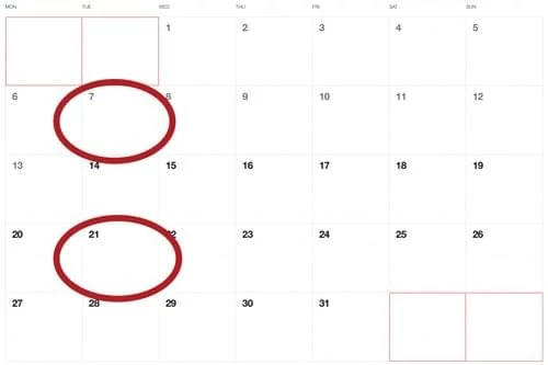 Inner Circle Calendar