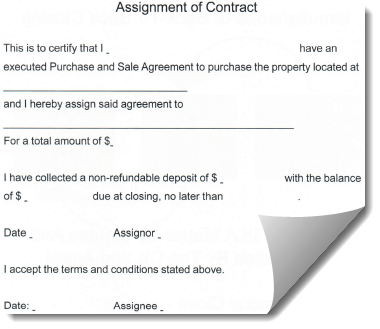 Use this agreement when closing on a house.