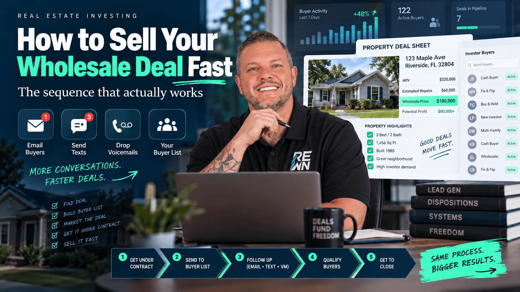 how to sell a wholesale deal