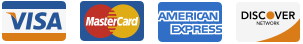 Accepted credit cards