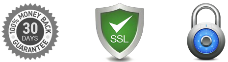 Money Back / Privacy Guarantee and 100% Secure Information